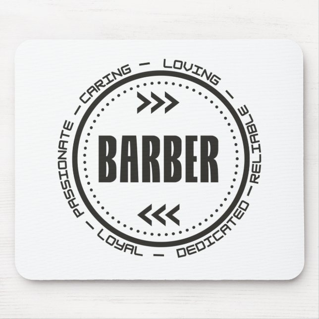 Mousepad Cargo de Barber Incrível (Frente)