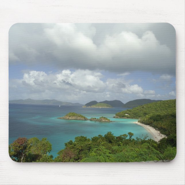 Mousepad Caribe, Ilhas Virgens Americanas, St. John, Tronco (Frente)