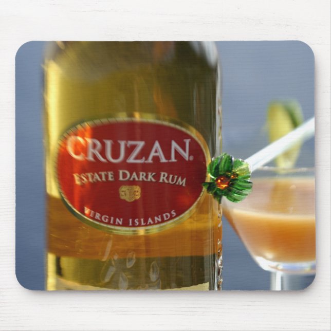 Mousepad Caribe, Ilhas Virgens. Cruzan Estate Dark (Frente)