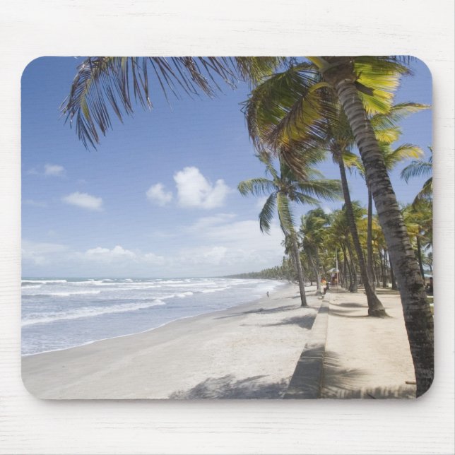 Mousepad Caribe - Praia de Trinidad e Manzanilla em (Frente)
