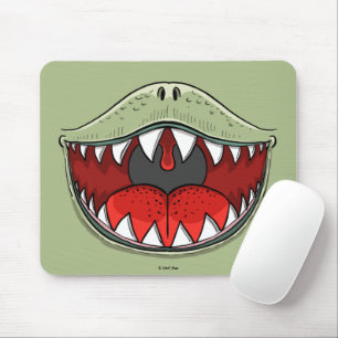 Mousepad Caricatura de T-rex Dinossaur Mouth Kids