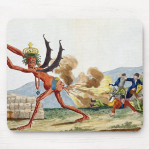 Mousepad Caricatura do governo inglês, 1793