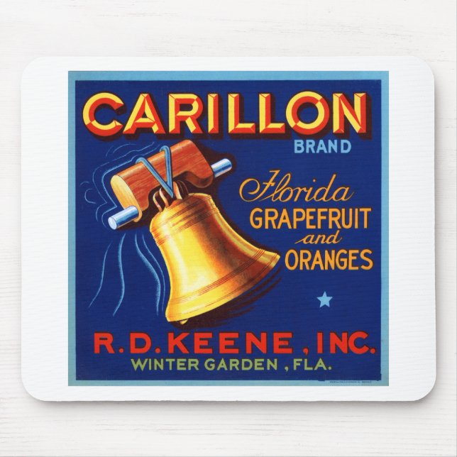 Mousepad Carillon Marca Flórida Grapefruit (Frente)