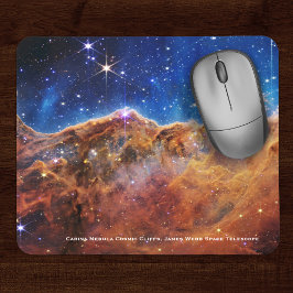 Mousepad Carina Nebula Cliff Cósmicos James Webb Hi-Res