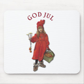 Mousepad Carl Larsson Brita como Iduna diz Deus Jul