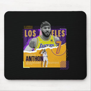 Mousepad Carmelo-anthony -basquete-pôster-de-papel-lakers A