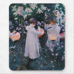 Mousepad Carnação, Lily, Lily, Rosa (John Singer Sargent)
