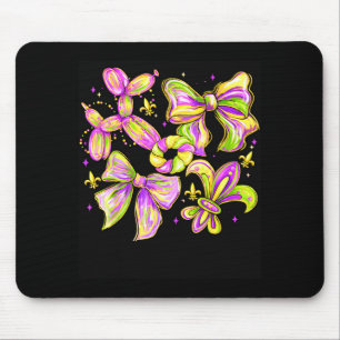 Mousepad Carnaval Mardi Gras Coquette Arco Bolo Rei Fleur D