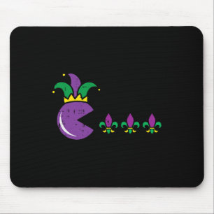 Mousepad Carnaval Retro Jogo de Vídeo Engraçado Jogos Homen