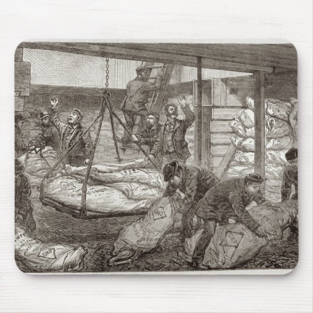 Mousepad Carne congelada australiano da aterragem (Frente)
