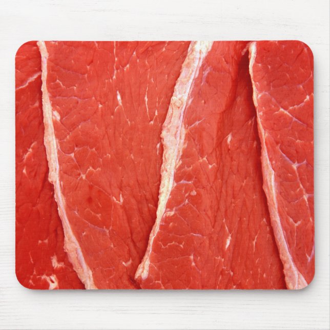 Mousepad Carne crua Mousepad/Mousemat do bife (Frente)