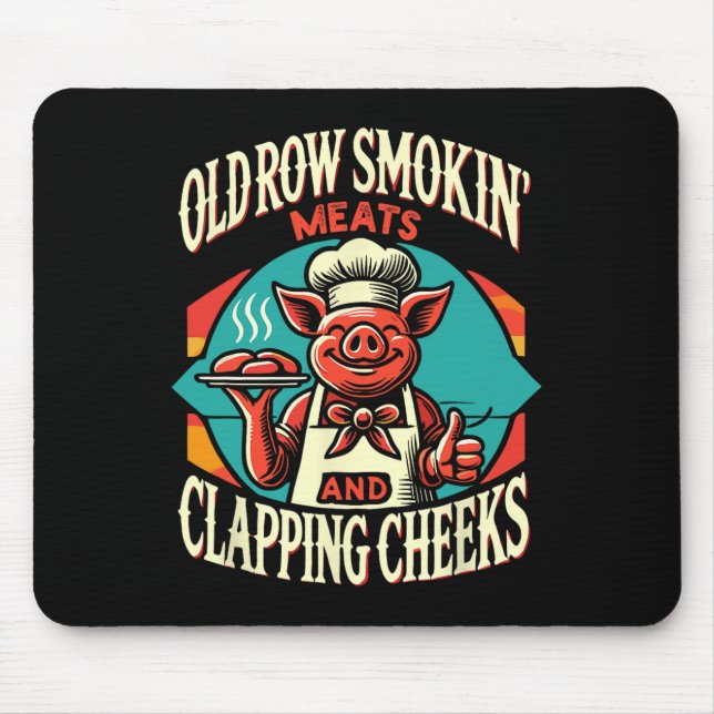 Mousepad Carne De Suíno Para Fumar E Pedra Para Espalhar (Frente)
