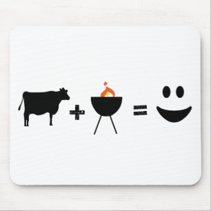 Mousepad Carne do CHURRASCO feliz
