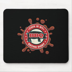 Mousepad Carne Engraçada De Churrasco Engraçado De Foodie -