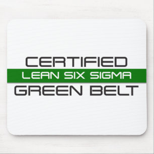Mousepad Carne sem gordura certificada seis cintos verdes