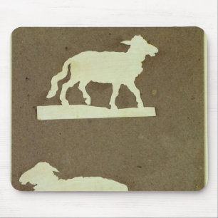 Mousepad Carneiros e carneiros com cordeiro