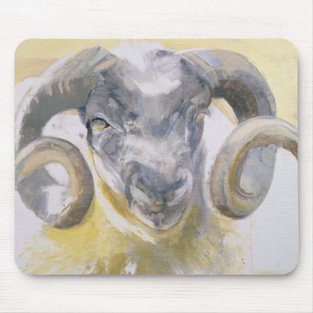 Mousepad Carneiros longos 2 do chifre (Frente)