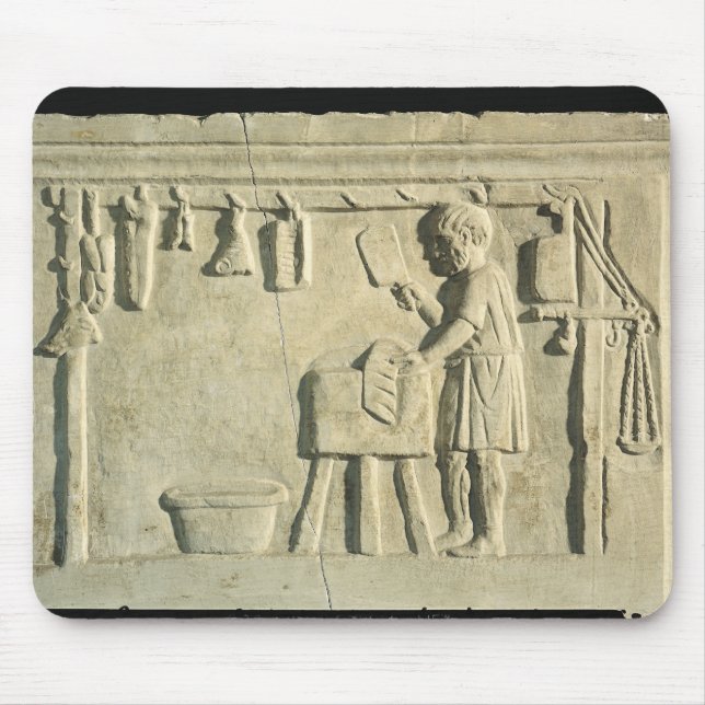 Mousepad Carniceiro romano, alivio (Frente)