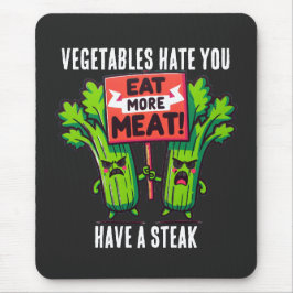 Mousepad carnívoro engraçado