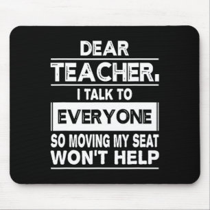 Mousepad Caro professor, falo com todo mundo.