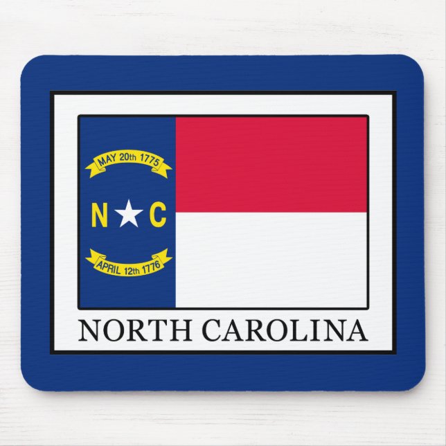Mousepad Carolina do Norte (Frente)