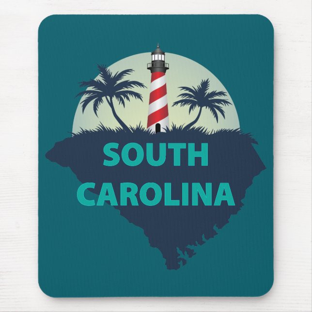 Mousepad Carolina do Sul, Estados Unidos (Frente)