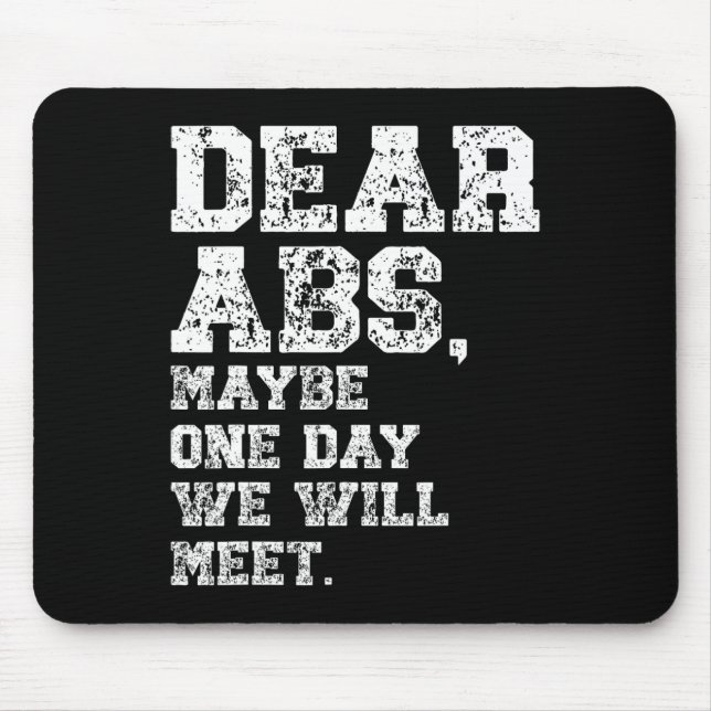 Mousepad Caros Abs, Talvez Um Teto De Construção De Porte. (Frente)