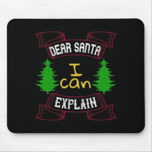 Mousepad Caros Papais noeis, Posso Explicar