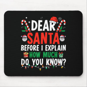 Mousepad Caros Papais noeis, Posso Explicar Adultos De Cria