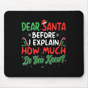 Mousepad Caros Papais noeis Posso Explicar Homens Divertido