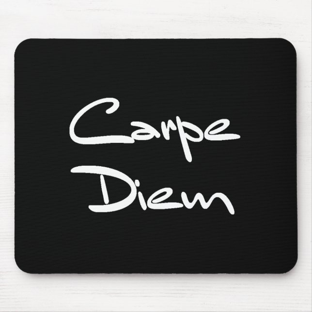 Mousepad CARPE DIEM Texto Legal Moderno (Frente)