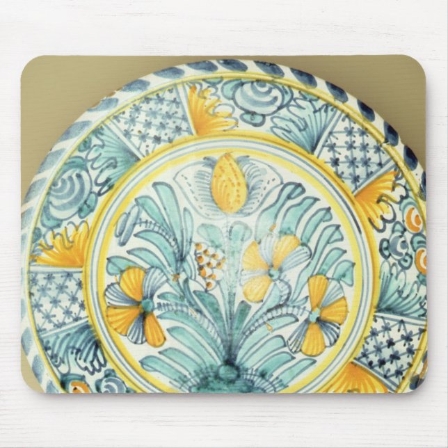 Mousepad Carregador de Bluedash Delftware, cerâmica de (Frente)