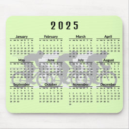 Mousepad Carregador de Mouse de Calendário Design 2025 do C