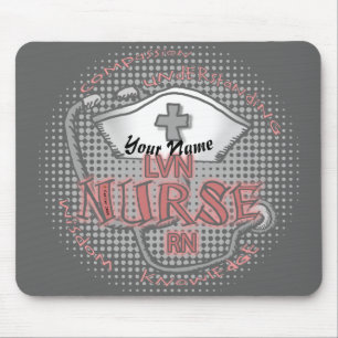 Mousepad Carregador de Rato de Axiom de Enfermeira LVN