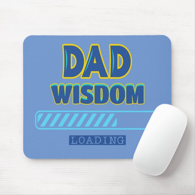 Mousepad Carregamento de Sabedoria do pai (Com mouse)