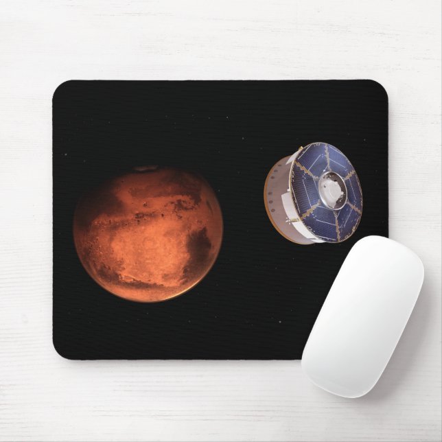 Mousepad Carregando Espacial A Rover Perseverante (Com mouse)