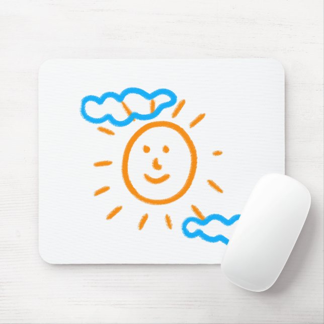 Mousepad Carregar Crianças de Desenho Transformando Trabalh (Com mouse)