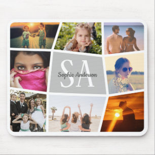 Mousepad Carregar foto monograma
