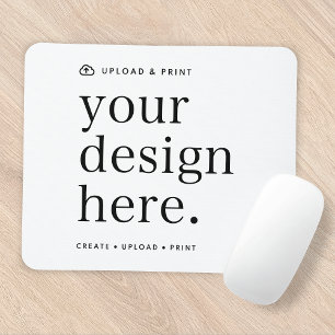 Mousepad Carregue o mouse em seu carregador de Design