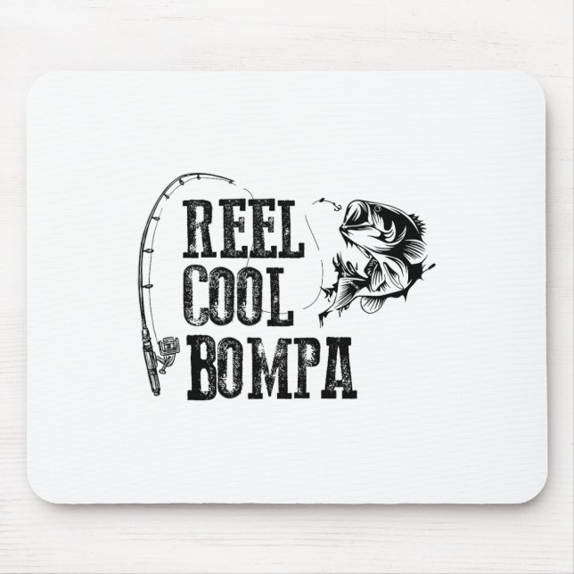 Mousepad Carretel de pesca do Bompa Presente engraçado e le (Frente)