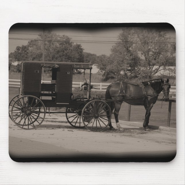 Mousepad Carrinho de Amish (Frente)