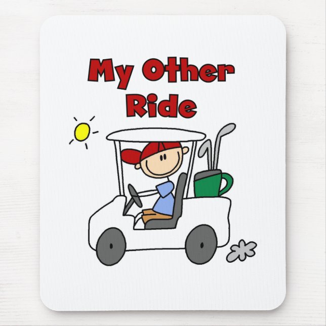 Mousepad Carrinho de Golfe Outra Viagem (Frente)