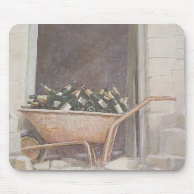 Mousepad Carrinho de mão 1985 de Champagne (Frente)