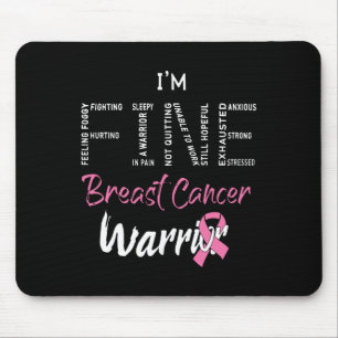 Mousepad Carrinho do Cancer de Mama fino ou Fita Rosa Suspe