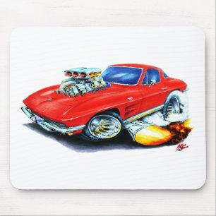 Mousepad Carro 1963-64 do vermelho de Corveta
