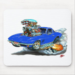 Mousepad Carro 1966-67 do azul de Corveta