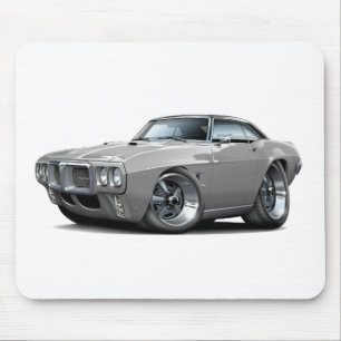 Mousepad Carro 1969 superior Cinzento-Preto de Firebird