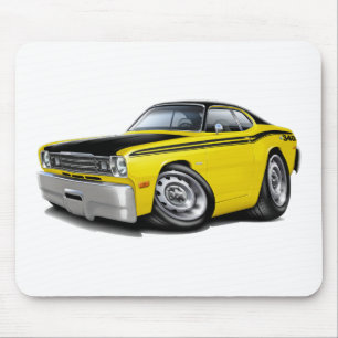 Mousepad Carro 1970-74 amarelo do espanador 340
