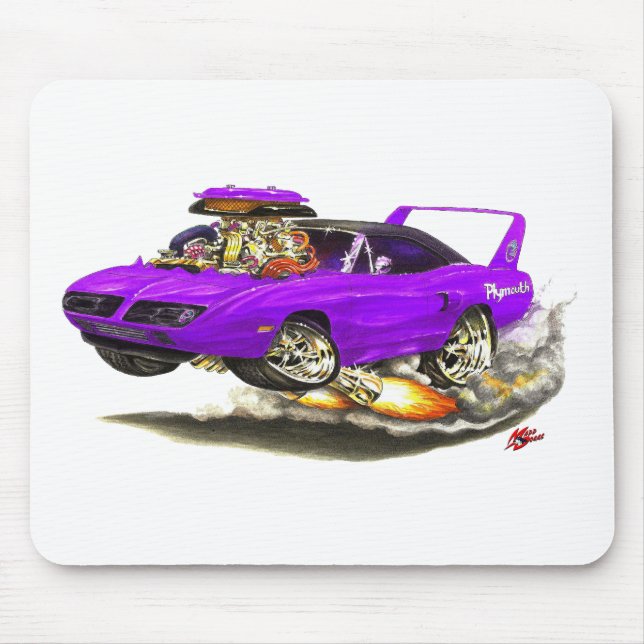 Mousepad Carro 1970 do roxo de Superbird (Frente)
