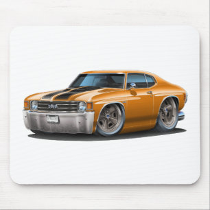 Mousepad Carro 1971-72 Alaranjado-Preto de Chevelle